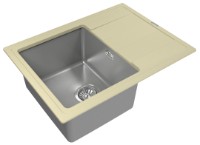 Кухонная мойка Florentina Combi 650 Sand (21.390.B0650.107) фото №5 — интернет-магазин Desire.md