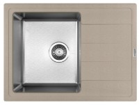 Кухонная мойка Florentina Combi 650 Sand (21.390.B0650.107) фото №1 — интернет-магазин Desire.md