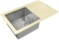 Кухонная мойка Florentina Combi 780 Gray (21.395.D0780.305) фото №2 — интернет-магазин Desire.md