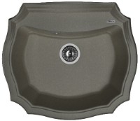 Chiuvetă de bucătărie Florentina Emiliya-640 Black (20.355.D0640.102)