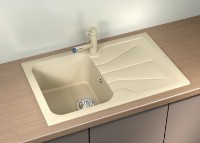 Кухонная мойка Florentina Gattinara-780 Jasmin (20.255.B0780.201) фото №4 — интернет-магазин Desire.md