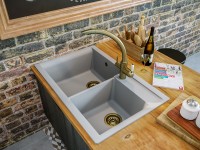 Кухонная мойка Florentina Kassi-780 Black (20.230.Е0780.102) фото №2 — интернет-магазин Desire.md