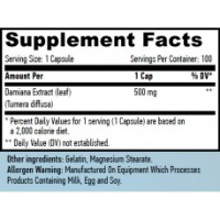 Supliment alimentar Haya Labs Damiana 100cap  imaginea #2 — magazin online Desire.md