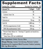 Acizi grași Haya Labs Omega 3 500cap imaginea #2 — magazin online Desire.md