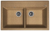 Кухонная мойка Florentina Lipsi 820 Brown (20.370.E0820.105) фото №1 — интернет-магазин Desire.md