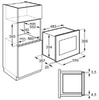 Встраиваемая микроволновая печь Electrolux LMS4253TMK фото №5 — интернет-магазин Desire.md