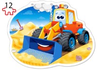 Puzzle Castorland 4in1 Construction Vehicles (B-043040)