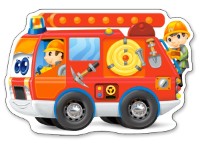 Puzzle Castorland 4in1 Rescue Services (B-04393) imaginea #2 — magazin online Desire.md