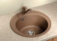 Chiuvetă de bucătărie Florentina Nikosia Brown (20.135.B0510.105) imaginea #2 — magazin online Desire.md