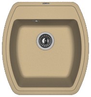 Chiuvetă de bucătărie Florentina Nire 480 Cappuccino (20.190.B0480.306) imaginea #1 — magazin online Desire.md