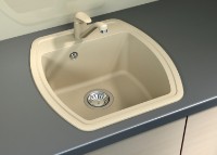 Chiuvetă de bucătărie Florentina Nire 480 Cappuccino (20.190.B0480.306) imaginea #2 — magazin online Desire.md