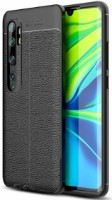Чехол Cover'X Xiaomi Mi Note 10/Note 10Pro Leather Black