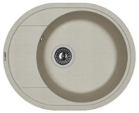 Кухонная мойка Florentina Rodos 580 Gray (20.240.B0580.305) фото №1 — интернет-магазин Desire.md