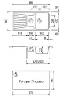Кухонная мойка Plados Spazio SP0991 UM41 Aluminium фото №2 — интернет-магазин Desire.md
