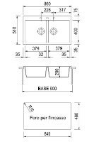 Chiuvetă de bucătărie Plados Elegance AM8620 UM41 Aluminium imaginea #2 — magazin online Desire.md