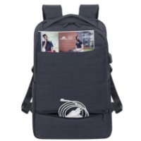 Городской рюкзак Rivacase 8365 Black фото №2 — интернет-магазин Desire.md