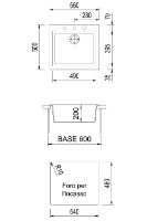 Кухонная мойка Plados One ON5610 UG70 Black Matt фото №2 — интернет-магазин Desire.md