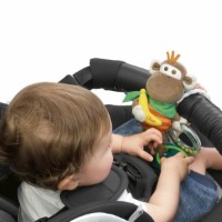 Jucărie pentru pătuturi si carucioare Chicco Monkey with Vibration "Multiactive" (00907.00) imaginea #3 — magazin online Desire.md