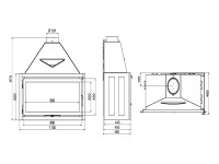 Șemineu Technical PanTech Classic 110 imaginea #2 — magazin online Desire.md