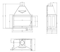 Șemineu Technical PanTech Classic 95 imaginea #3 — magazin online Desire.md