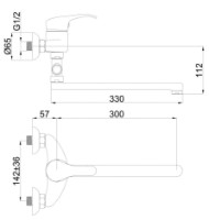 Baterie pentru cadă Rubineta P-12/C Star (P2CK01) imaginea #2 — magazin online Desire.md