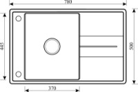 Кухонная мойка Aquasanita Helika Bella SQB101 Alumetallic фото №3 — интернет-магазин Desire.md