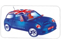 Коврик для ванной MSV Light Blue 45x75 (40684)