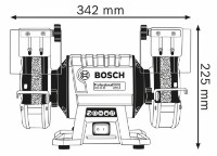 Точильный станок Bosch GBG 35-15 (060127A300)