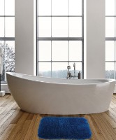 Коврик для ванной MSV Microfiber 50x70cm Blue (41063) фото №4 — интернет-магазин Desire.md