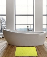 Коврик для ванной MSV Pebble 50x80 Green (40607)