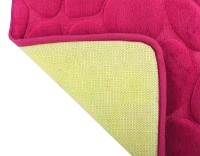 Коврик для ванной MSV Pebble 50x80cm Pink (40608) фото №2 — интернет-магазин Desire.md