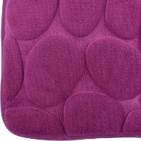 Covoraș de baie MSV Pebble 50x80 Purple (40606) imaginea #4 — magazin online Desire.md