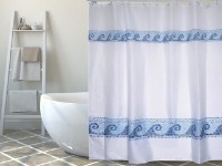 Perdele de duş MSV Blue Waves 180x200cm (41048) imaginea #1 — magazin online Desire.md