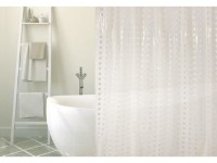 Занавеска для ванной MSV Circle White 180x200cm (40493) фото №1 — интернет-магазин Desire.md