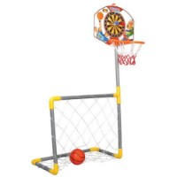Rack de baschet Pilsan Magic Basketball and Football Set (03-392) imaginea #2 — magazin online Desire.md