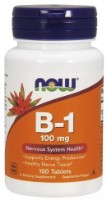 Vitamine NOW B-1 100mg 100tab