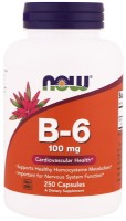 Vitamine NOW B-6 100mg 100cap