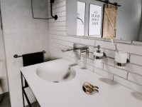 Baterie lavoar Ferro Square BAQ3PA18  imaginea #2 — magazin online Desire.md