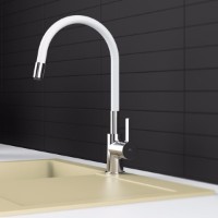 Смеситель для кухни Rubineta Flexy-33 WT (FL30078) фото №2 — интернет-магазин Desire.md