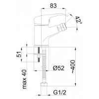 Baterie pentru bideu Rubineta P-16 Star (P60001) imaginea #2 — magazin online Desire.md