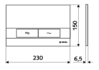 Кнопка смыва Schell Montus Board Chrome (031206499) фото №2 — интернет-магазин Desire.md