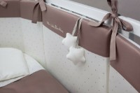 Lenjerie de pat pentru copii Perina Bambino Oval Cappuccino (ББО6.5-125х75) imaginea #2 — magazin online Desire.md