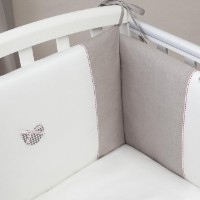 Lenjerie de pat pentru copii Perina Hide and seek Milky White (ПР6-01.5) imaginea #2 — magazin online Desire.md