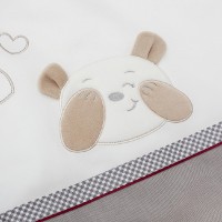 Lenjerie de pat pentru copii Perina Hide and seek Milky White (ПР6-01.5) imaginea #3 — magazin online Desire.md