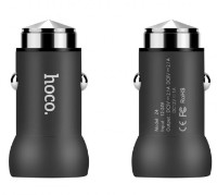 Автомобильная зарядка Hoco Z4 QC2.0 Black фото №3 — интернет-магазин Desire.md