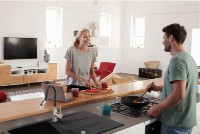 Chiuvetă de bucătărie Ferro DRGM48/78SA 780x480mm Sand (10995)  imaginea #4 — magazin online Desire.md