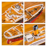 Puzzle 3D-constructor CubicFun Titanic Large (T4011h) imaginea #2 — magazin online Desire.md