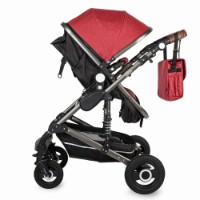 Коляска Coccolle Hapi Riley 3 in 1 Red