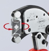 Клещи обжимные Knipex KN-975318 фото №2 — интернет-магазин Desire.md