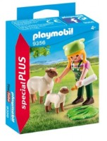 Figura Eroului Playmobil Special Plus: Farmer with Sheep (PM9356)